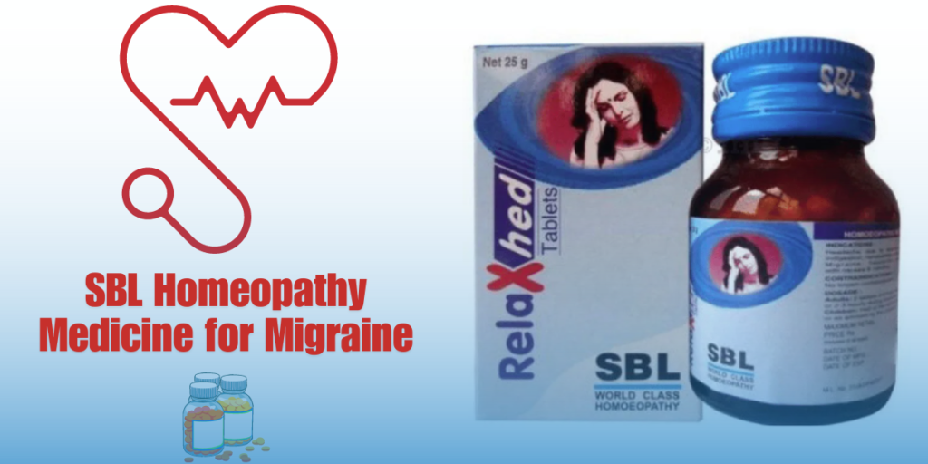 “Relaxhed” SBL Homeopathy Medicine for Migraine